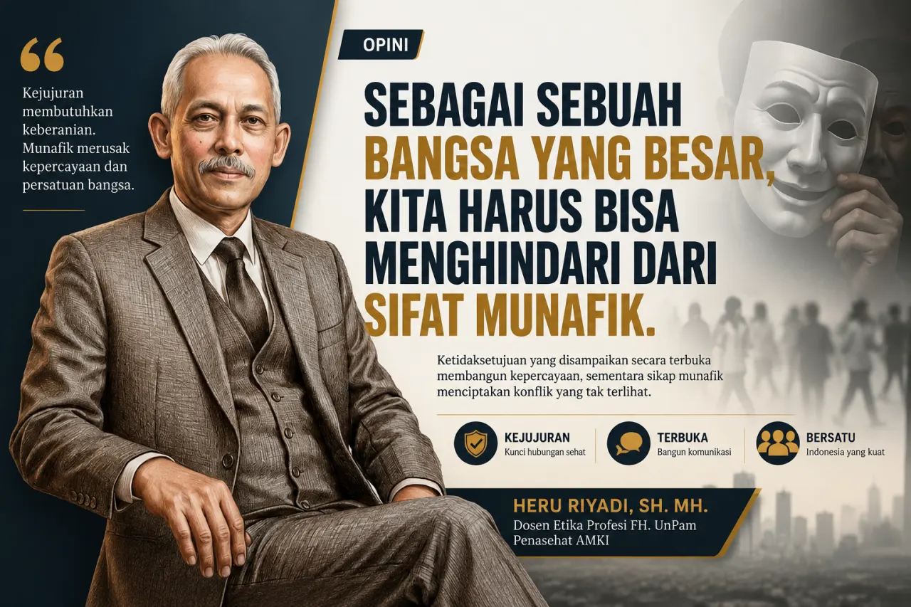 Foto Ilustrasi refleksi tentang pentingnya kejujuran, keterbukaan, dan keberanian menyampaikan pendapat dalam membangun hubungan serta kehidupan berbangsa yang sehat.