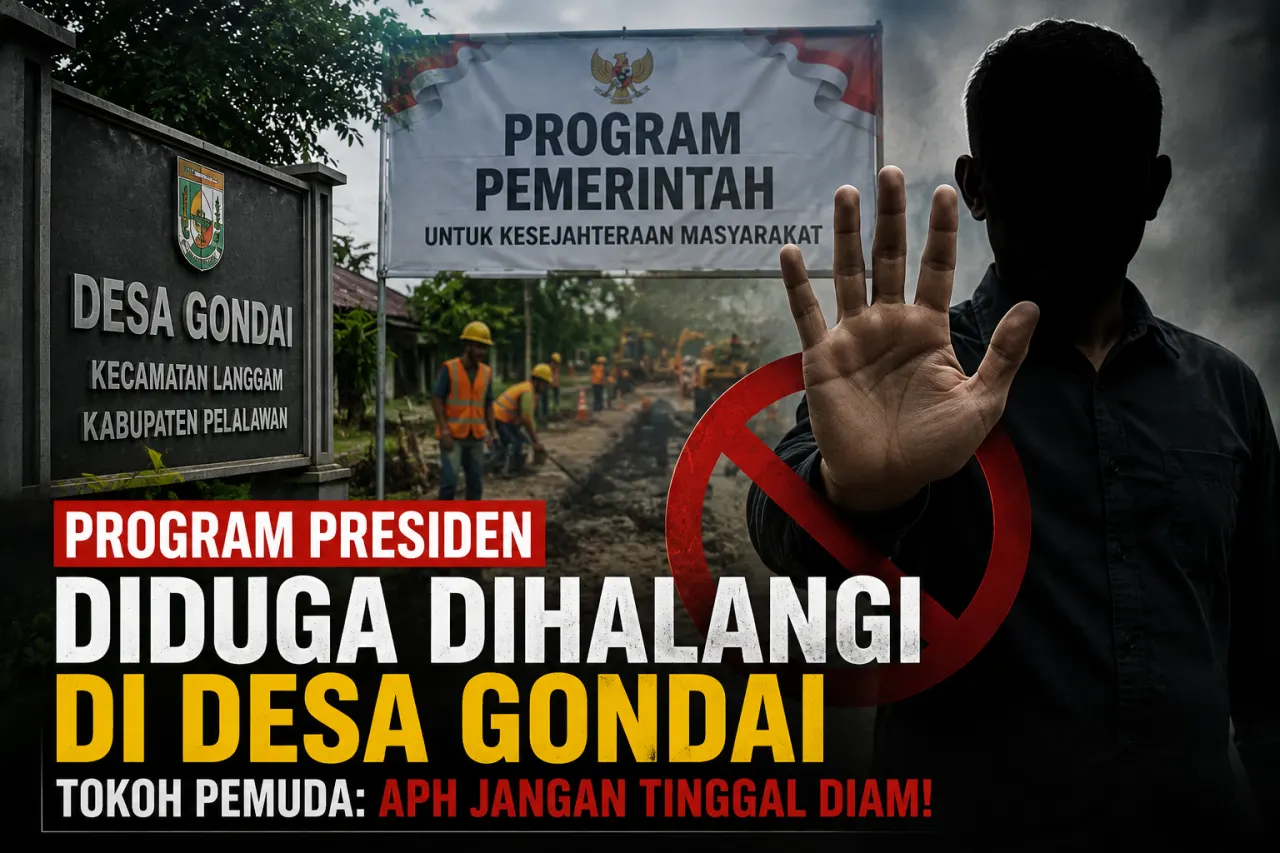 Ilustrasi pelayanan dan pembangunan desa. Tokoh pemuda Desa Gondai, Pelalawan, mendesak Aparat Penegak Hukum mengusut dugaan penghambatan program pemerintah demi memastikan hak masyarakat tetap terlindungi.